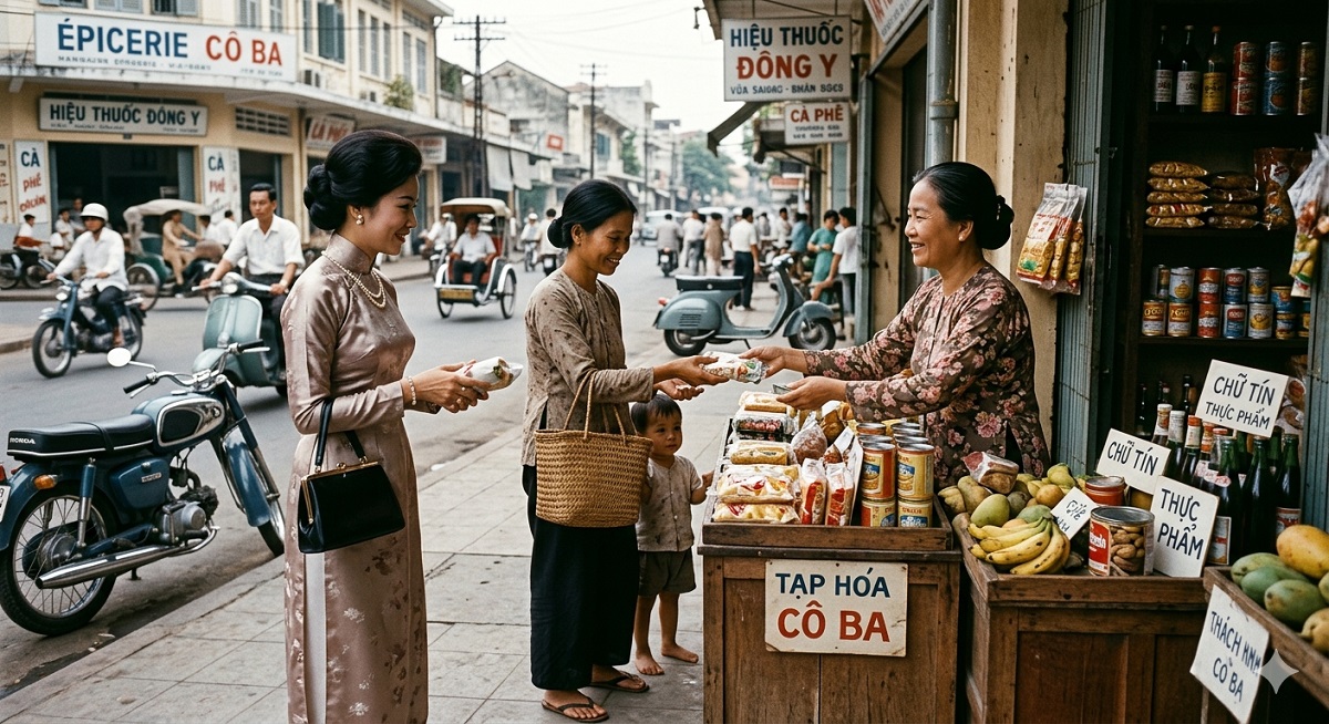 mua bán chân thành của người xưa