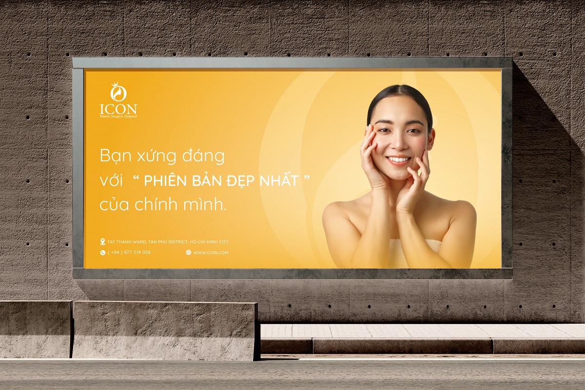 concepts visual nhận diện thương hiệu thẩm mỹ viện