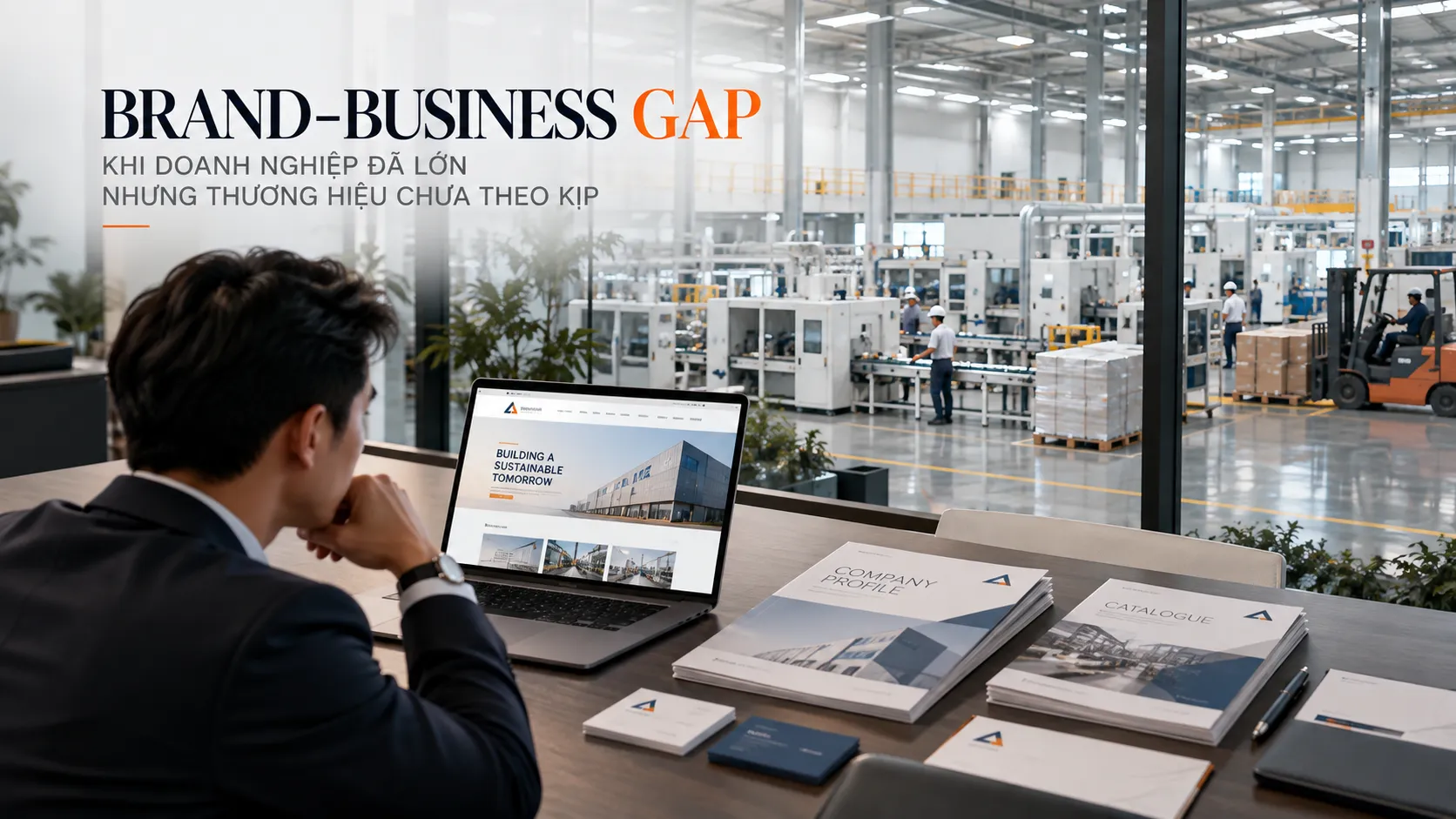 doanh nghiệp đã lớn nhưng thương hiệu chưa theo kịp